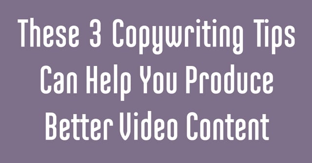 3 copywriting tips